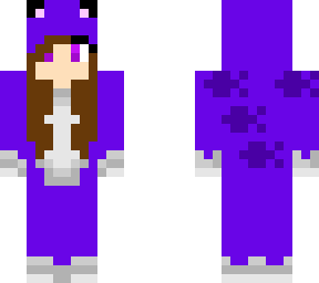 purple cat onesie