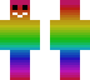 rainbow skin