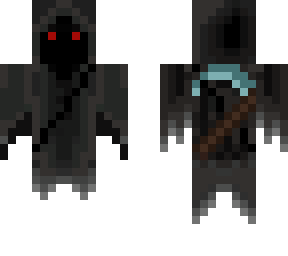 reaper with red eyes