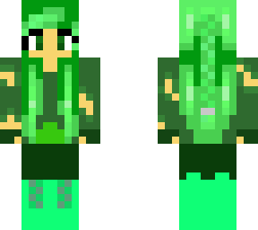 today's storyskin- sky, forest girl. used a hair base, changed colors on it