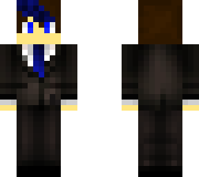 blue suitman