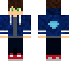edit of cool blue jacket boy