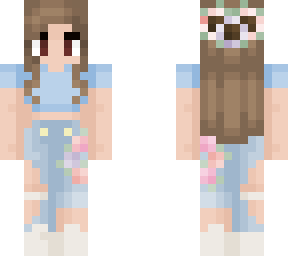 flower jeans