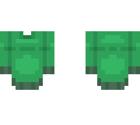 green sweater - ob
