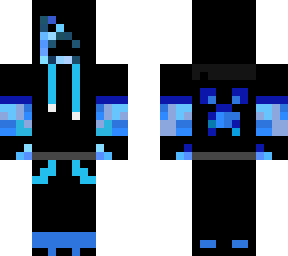 hooded cool blue creeper