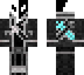 kirito skin with grayscale head