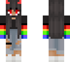 red eyed rainbow deamon