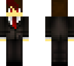 red suitman