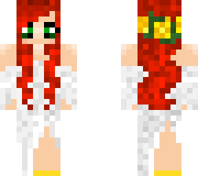 redhead bride