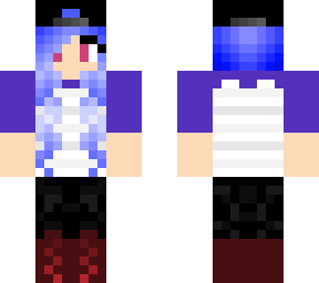 reupload of girl with striped baseball tee