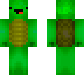 turtle with chin face