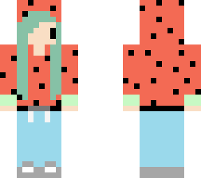 watermelon girl (me in a different outfit) edit