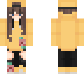 yellow girl edit