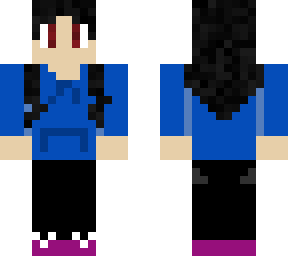 blue hoodie girl 4