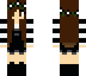 brown haired e-girl