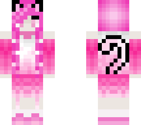 bubblegum pink neko girl