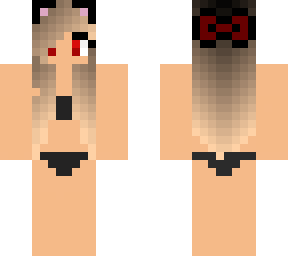 devil bikini girl