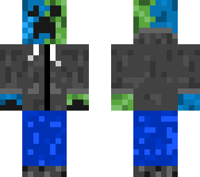 green and blue sad creeper v2 currupted
