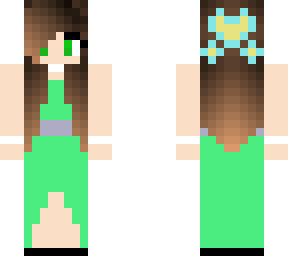 green dress girl