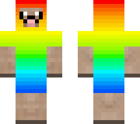 mustache rainbow sheep