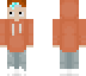 orange jacket boy