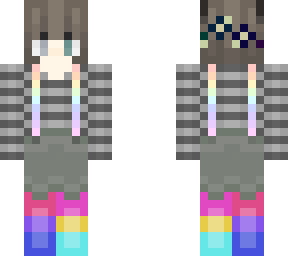 pride socks - hairbase edit - my skin for now
