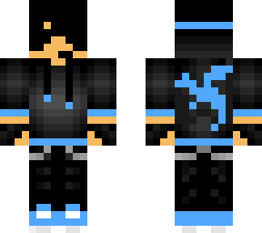 blue dragon boy skin