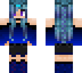 blue elf girl (edit)