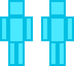 blue man