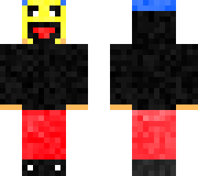 boy with emoji mask