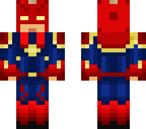 captain marvel (can switch into carl danvers)
