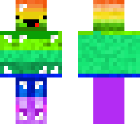 derp rainbow skin