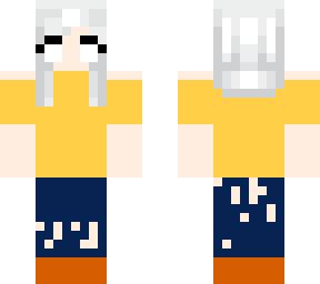 my first not edited skin ( herobrines family)