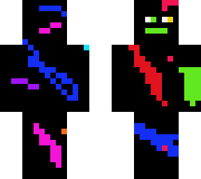 neon splash monster