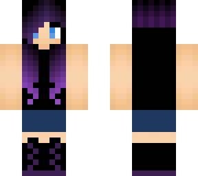 purple and black