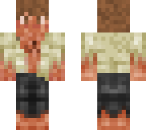 stranded brown hair