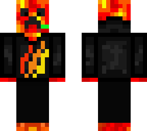 this is the old preston playz skin and fire merch and with a mic