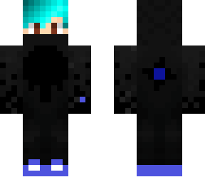 3d blue skull boy
