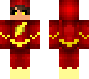 a kid that loves flash that turned into monster flash