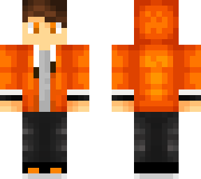 cool orange hoodie (chin derp)
