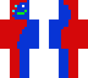 cool red/blue skin