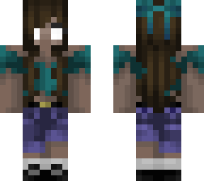 darker herobrine girl