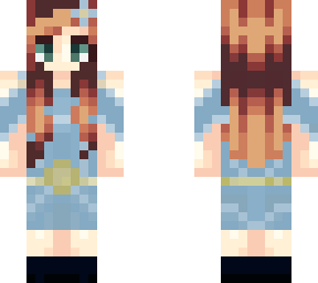 dressed up (a base was used)