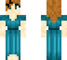 girl in formal wear
