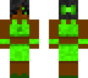 green girl