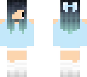 ii kawaii school girl ii blue ii cute ii chibi