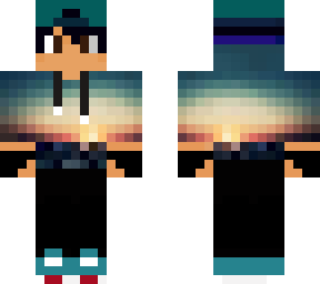 multicolor hoodie guy