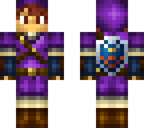 rei as purple link tunic