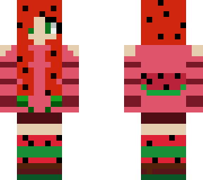 watermelon girl - fruit series skin 1