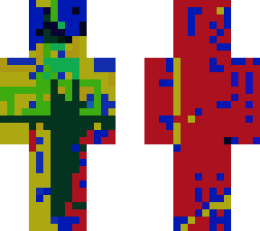 weird skin friend made